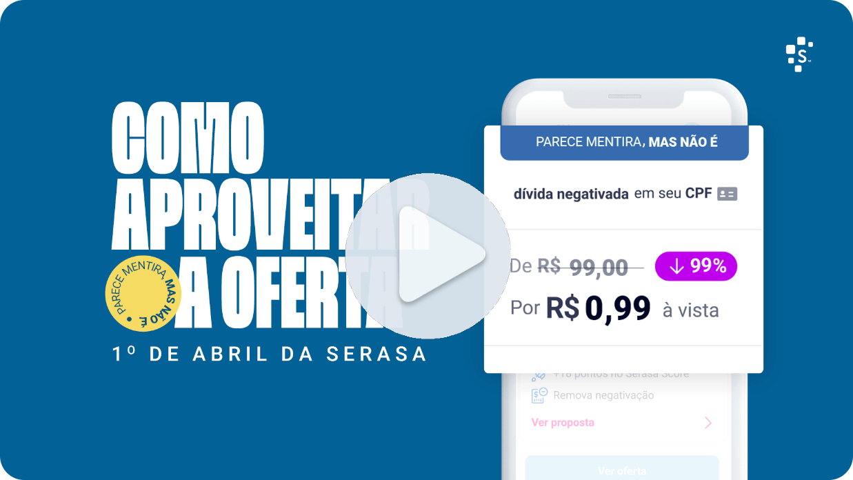 Link para acessar o passo a passo sobre como aproveitar a oferta de negociação.